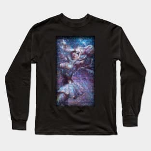 Ashe Mosaic Portrait 2 Long Sleeve T-Shirt